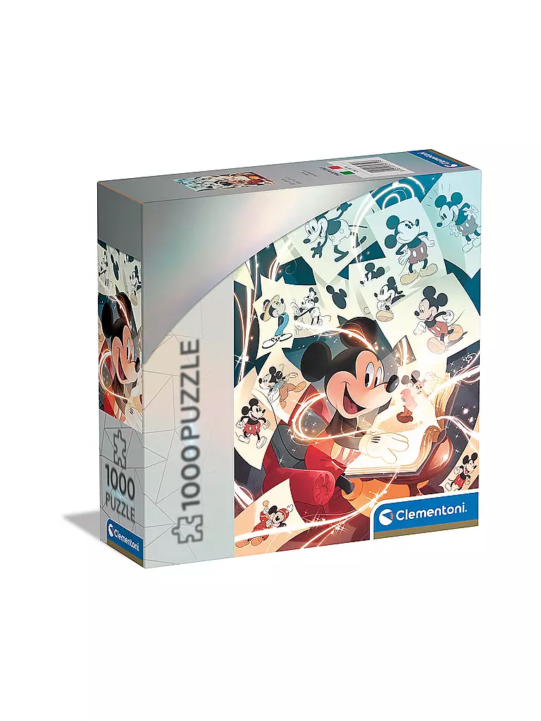 CLEMENTONI Puzzle Disney 100 Mickey 1000 Teile Keine Farbe